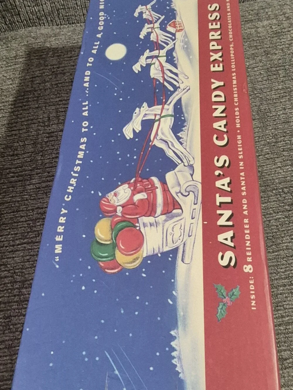 Vintage Santa's Candy express 1940-1950